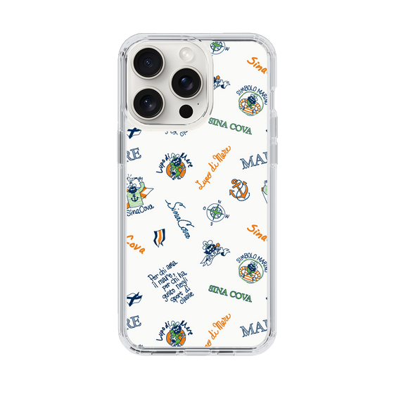 Slim Protection Case［ SINA COVA - All-Over Captain Pattern ］