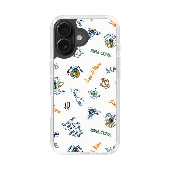 Slim Protection Case［ SINA COVA - All-Over Captain Pattern ］