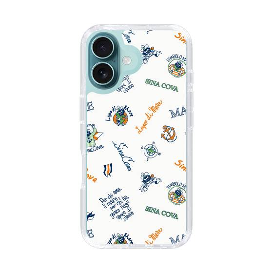 Slim Protection Case［ SINA COVA - All-Over Captain Pattern ］