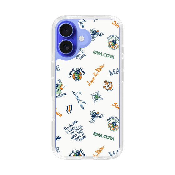 Slim Protection Case［ SINA COVA - All-Over Captain Pattern ］