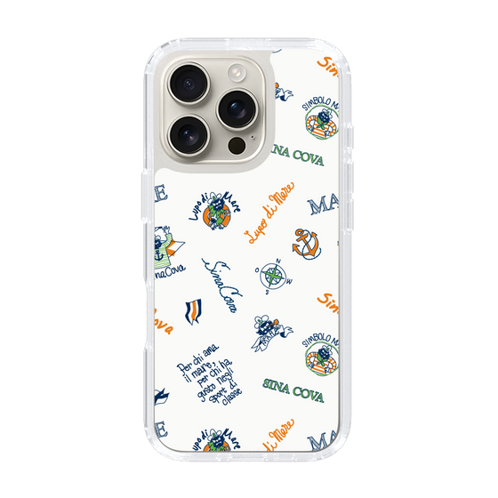 Slim Protection Case［ SINA COVA - All-Over Captain Pattern ］