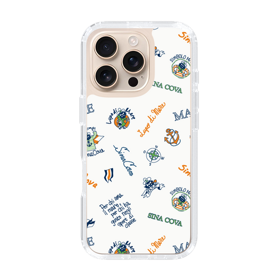 Slim Protection Case［ SINA COVA - All-Over Captain Pattern ］