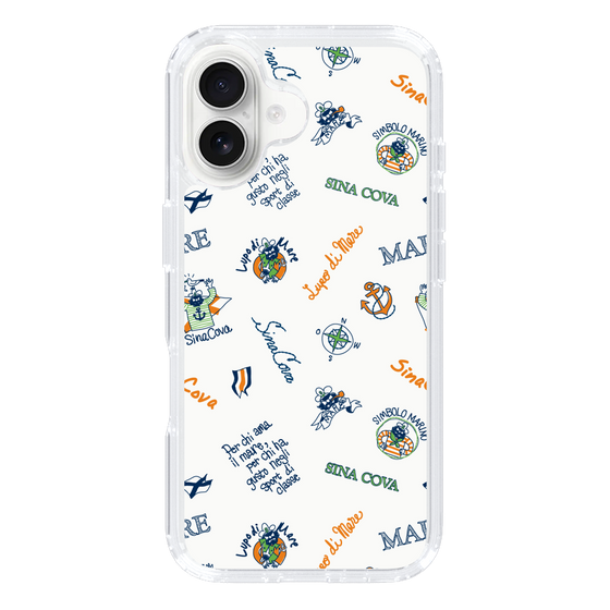 Slim Protection Case［ SINA COVA - All-Over Captain Pattern ］