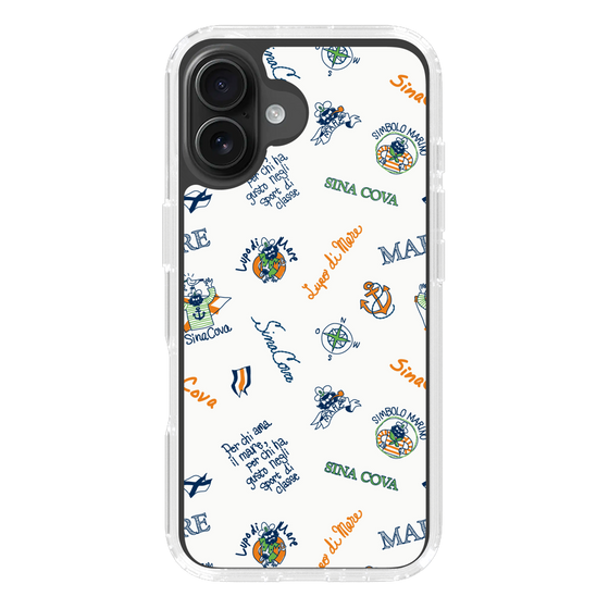 Slim Protection Case［ SINA COVA - All-Over Captain Pattern ］