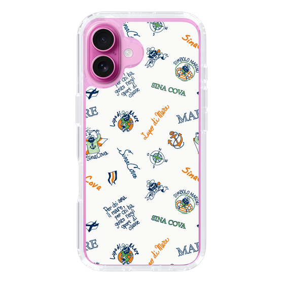 Slim Protection Case［ SINA COVA - All-Over Captain Pattern ］