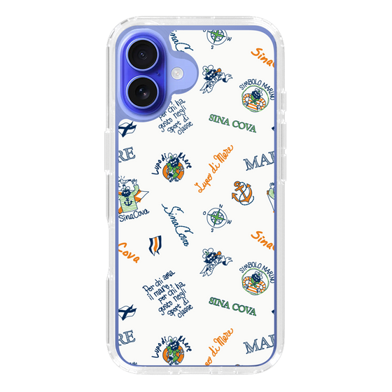 Slim Protection Case［ SINA COVA - All-Over Captain Pattern ］