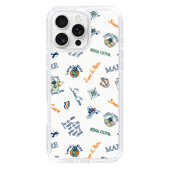 Slim Protection Case［ SINA COVA - All-Over Captain Pattern ］
