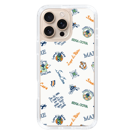 Slim Protection Case［ SINA COVA - All-Over Captain Pattern ］