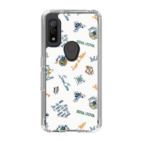 Slim Protection Case［ SINA COVA - All-Over Captain Pattern ］
