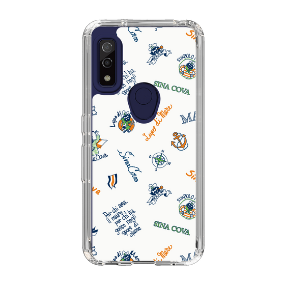 Slim Protection Case［ SINA COVA - All-Over Captain Pattern ］