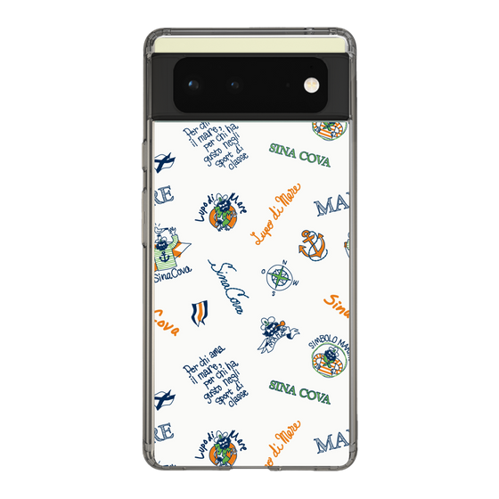 Slim Protection Case［ SINA COVA - All-Over Captain Pattern ］