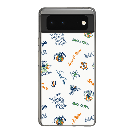 Slim Protection Case［ SINA COVA - All-Over Captain Pattern ］