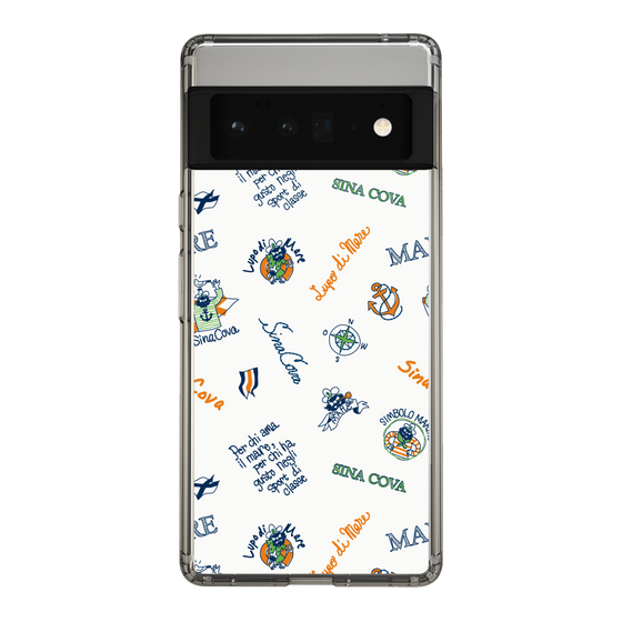 Slim Protection Case［ SINA COVA - All-Over Captain Pattern ］