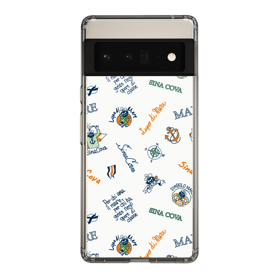 Slim Protection Case［ SINA COVA - All-Over Captain Pattern ］