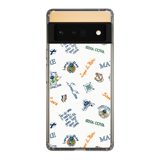 Slim Protection Case［ SINA COVA - All-Over Captain Pattern ］