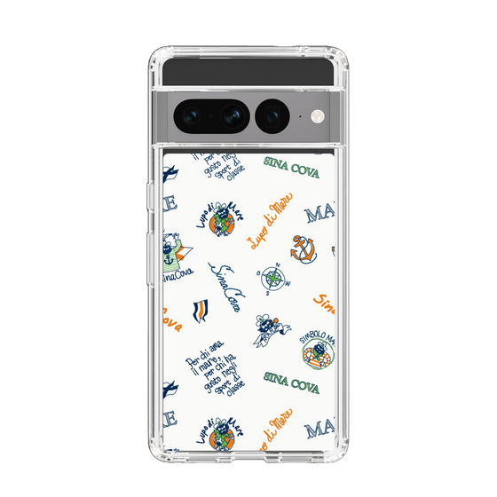 Slim Protection Case［ SINA COVA - All-Over Captain Pattern ］
