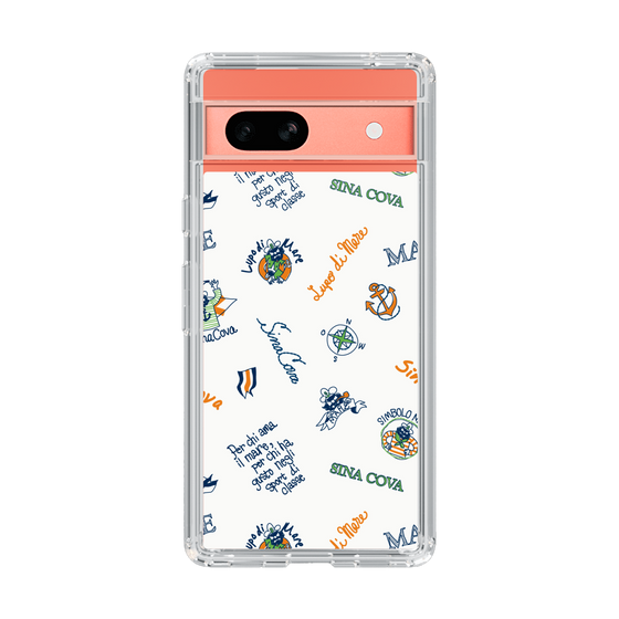 Slim Protection Case［ SINA COVA - All-Over Captain Pattern ］