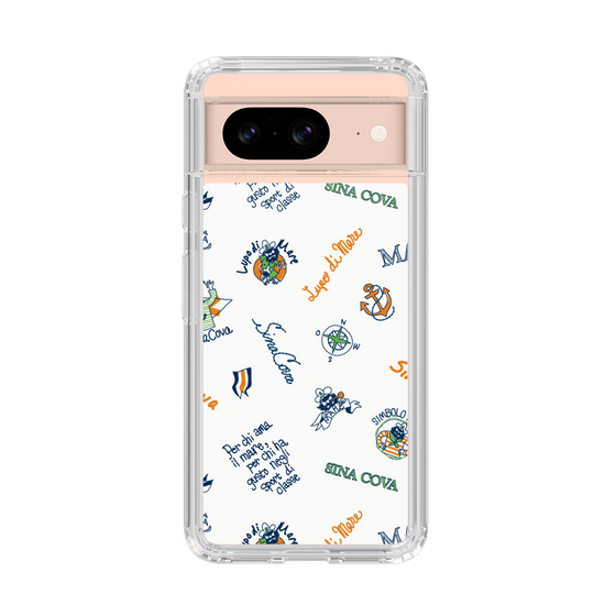 Slim Protection Case［ SINA COVA - All-Over Captain Pattern ］