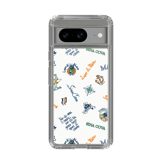 Slim Protection Case［ SINA COVA - All-Over Captain Pattern ］
