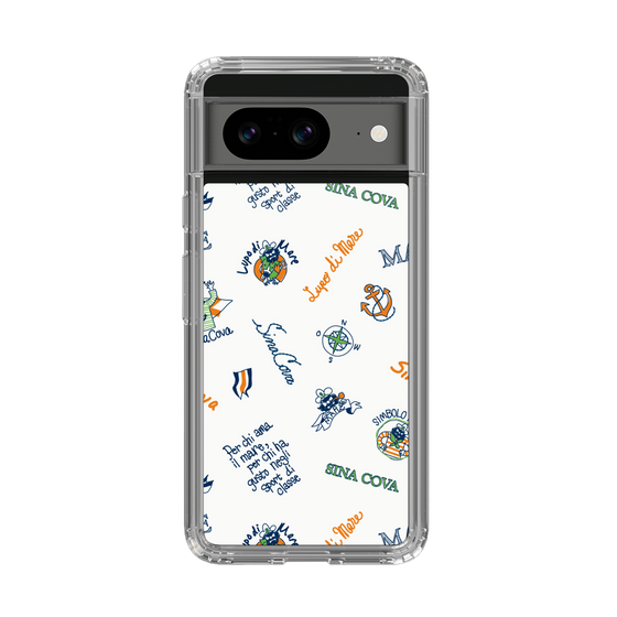 Slim Protection Case［ SINA COVA - All-Over Captain Pattern ］