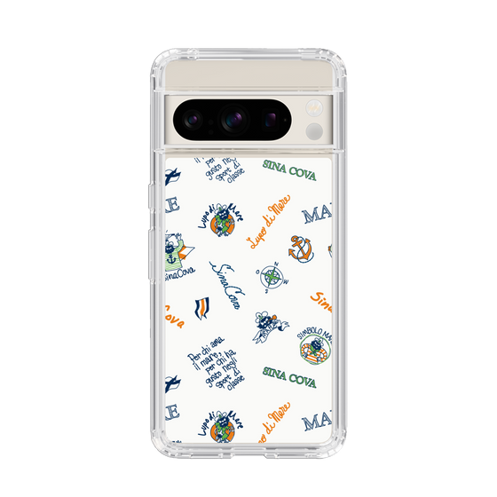 Slim Protection Case［ SINA COVA - All-Over Captain Pattern ］