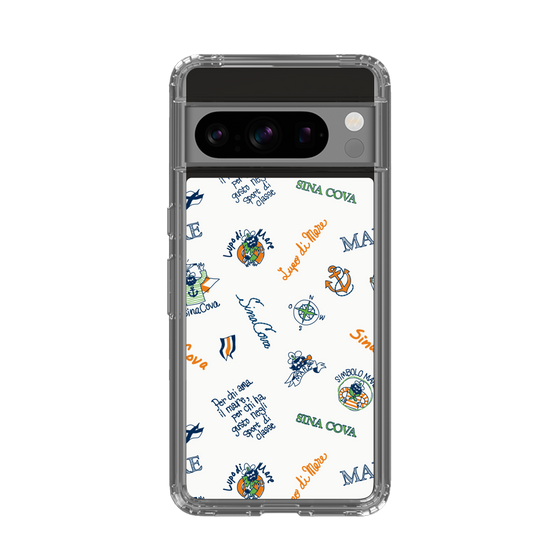 Slim Protection Case［ SINA COVA - All-Over Captain Pattern ］