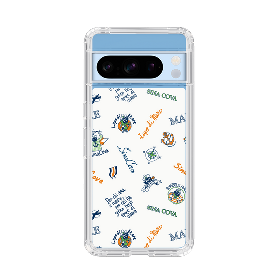 Slim Protection Case［ SINA COVA - All-Over Captain Pattern ］
