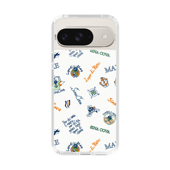 Slim Protection Case［ SINA COVA - All-Over Captain Pattern ］