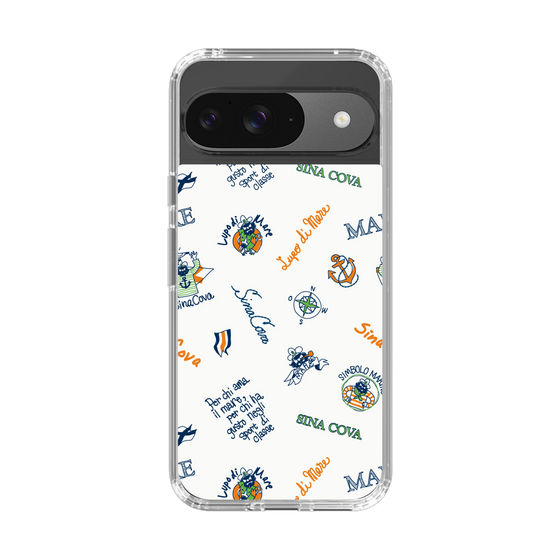 Slim Protection Case［ SINA COVA - All-Over Captain Pattern ］