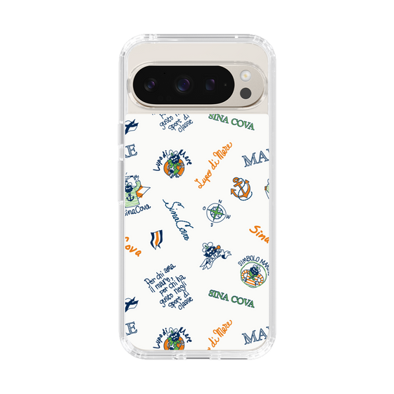Slim Protection Case［ SINA COVA - All-Over Captain Pattern ］