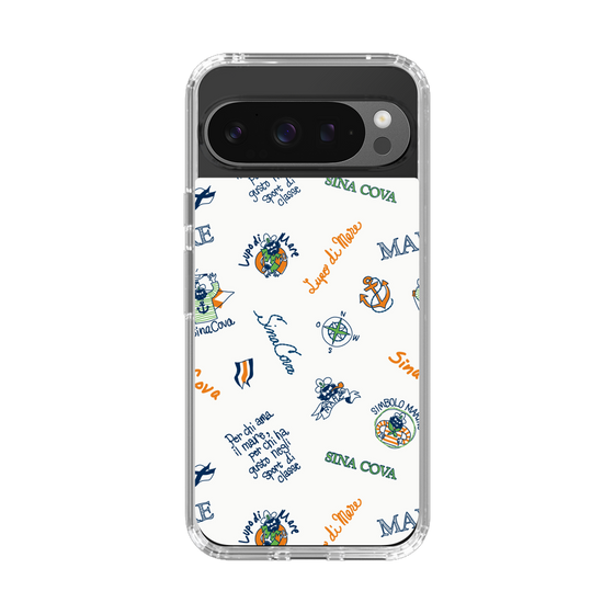 Slim Protection Case［ SINA COVA - All-Over Captain Pattern ］