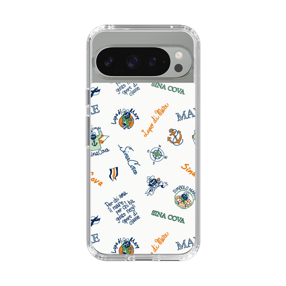 Slim Protection Case［ SINA COVA - All-Over Captain Pattern ］