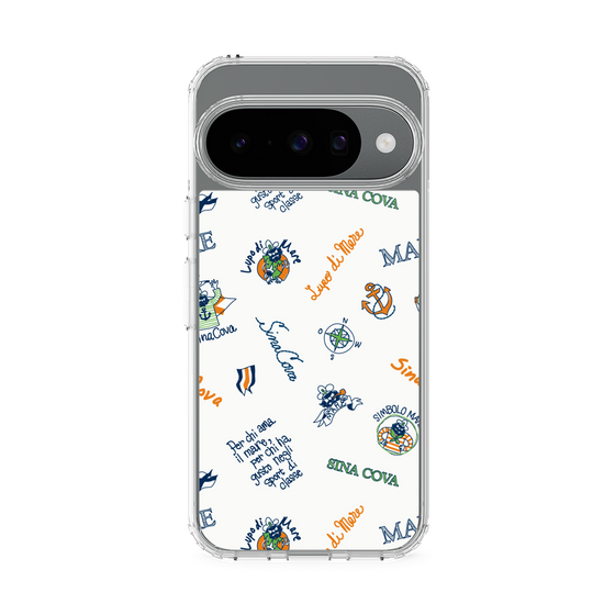 Slim Protection Case［ SINA COVA - All-Over Captain Pattern ］