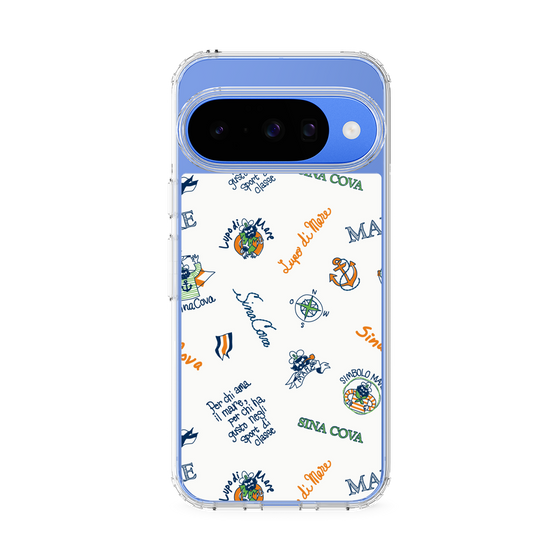 Slim Protection Case［ SINA COVA - All-Over Captain Pattern ］