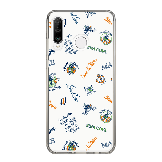 Slim Protection Case［ SINA COVA - All-Over Captain Pattern ］