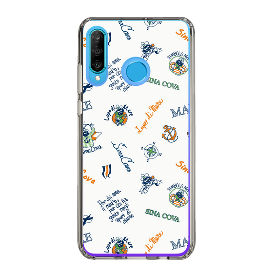 Slim Protection Case［ SINA COVA - All-Over Captain Pattern ］