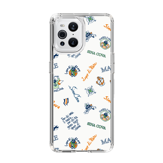 Slim Protection Case［ SINA COVA - All-Over Captain Pattern ］