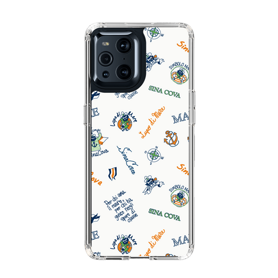 Slim Protection Case［ SINA COVA - All-Over Captain Pattern ］
