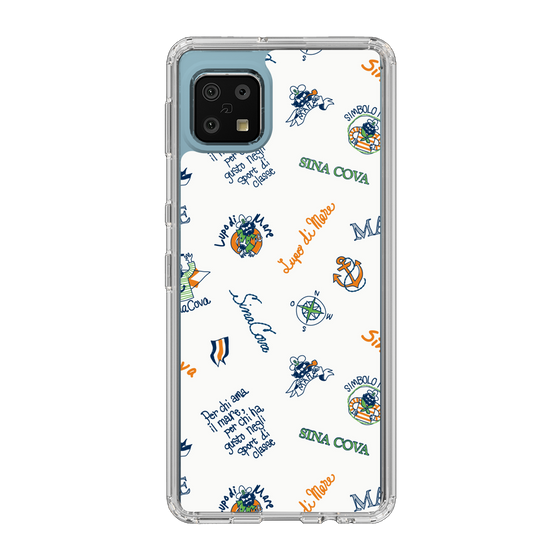 Slim Protection Case［ SINA COVA - All-Over Captain Pattern ］