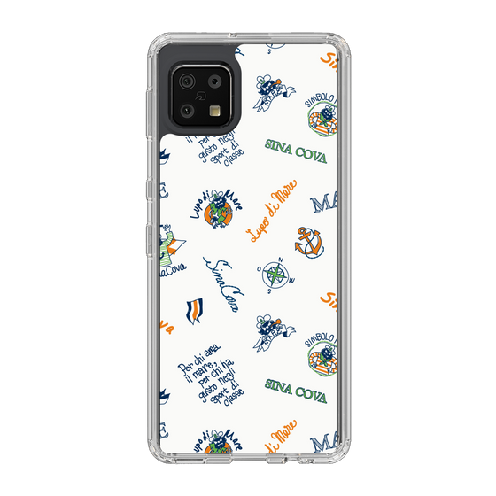 Slim Protection Case［ SINA COVA - All-Over Captain Pattern ］