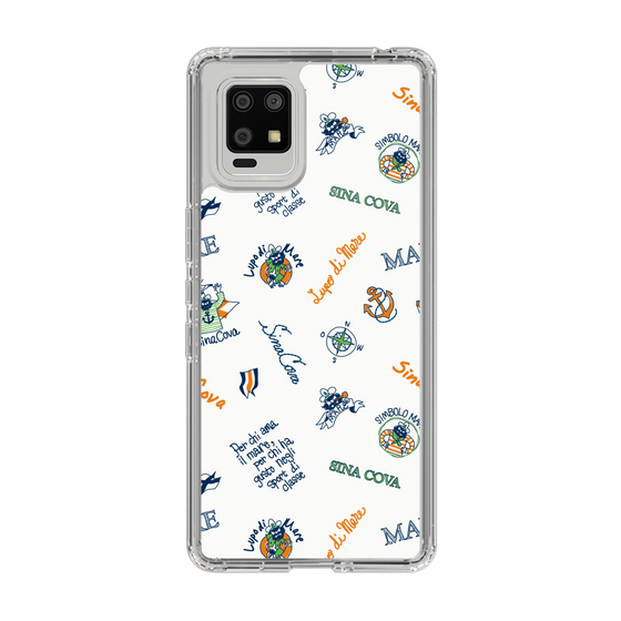 Slim Protection Case［ SINA COVA - All-Over Captain Pattern ］