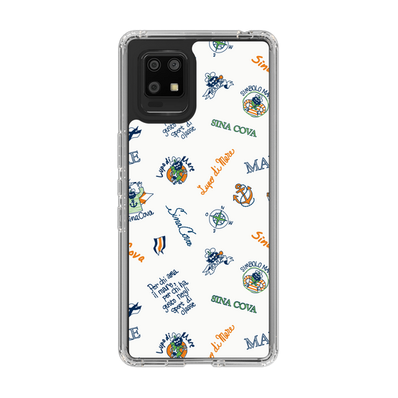 Slim Protection Case［ SINA COVA - All-Over Captain Pattern ］