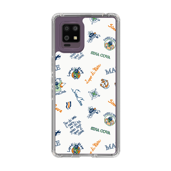 Slim Protection Case［ SINA COVA - All-Over Captain Pattern ］