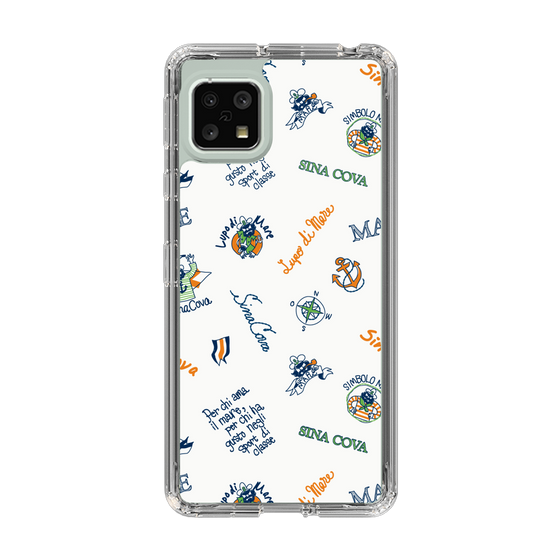 Slim Protection Case［ SINA COVA - All-Over Captain Pattern ］