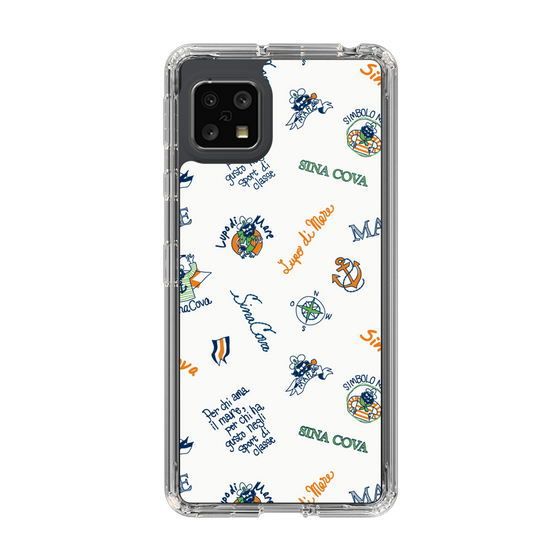 Slim Protection Case［ SINA COVA - All-Over Captain Pattern ］