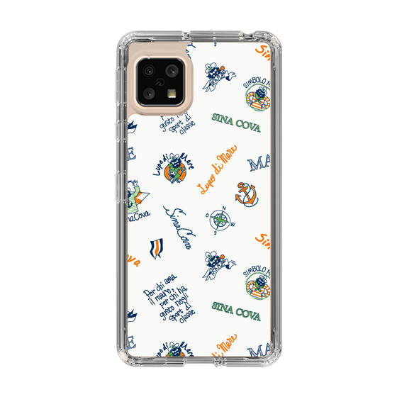 Slim Protection Case［ SINA COVA - All-Over Captain Pattern ］