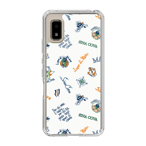 Slim Protection Case［ SINA COVA - All-Over Captain Pattern ］