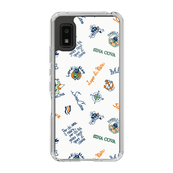 Slim Protection Case［ SINA COVA - All-Over Captain Pattern ］