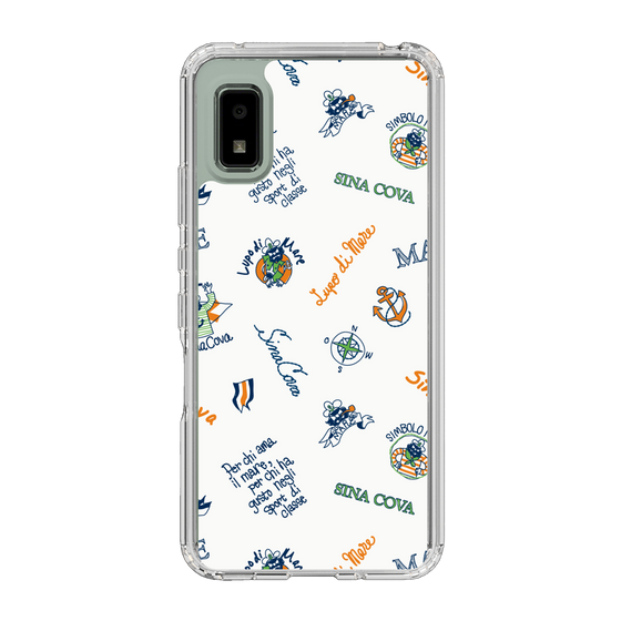 Slim Protection Case［ SINA COVA - All-Over Captain Pattern ］