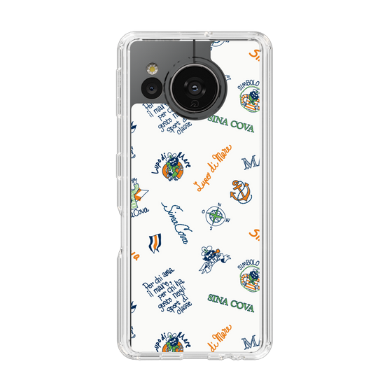 Slim Protection Case［ SINA COVA - All-Over Captain Pattern ］